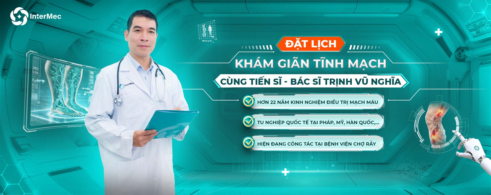 slider giãn tĩnh mạch
